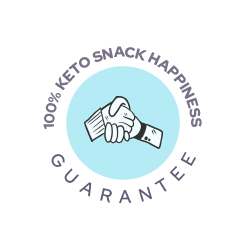 Happiness guaranteed badge